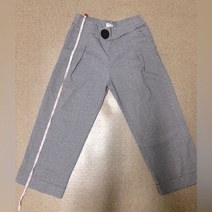 Zara Kids houndstooth straight Pants